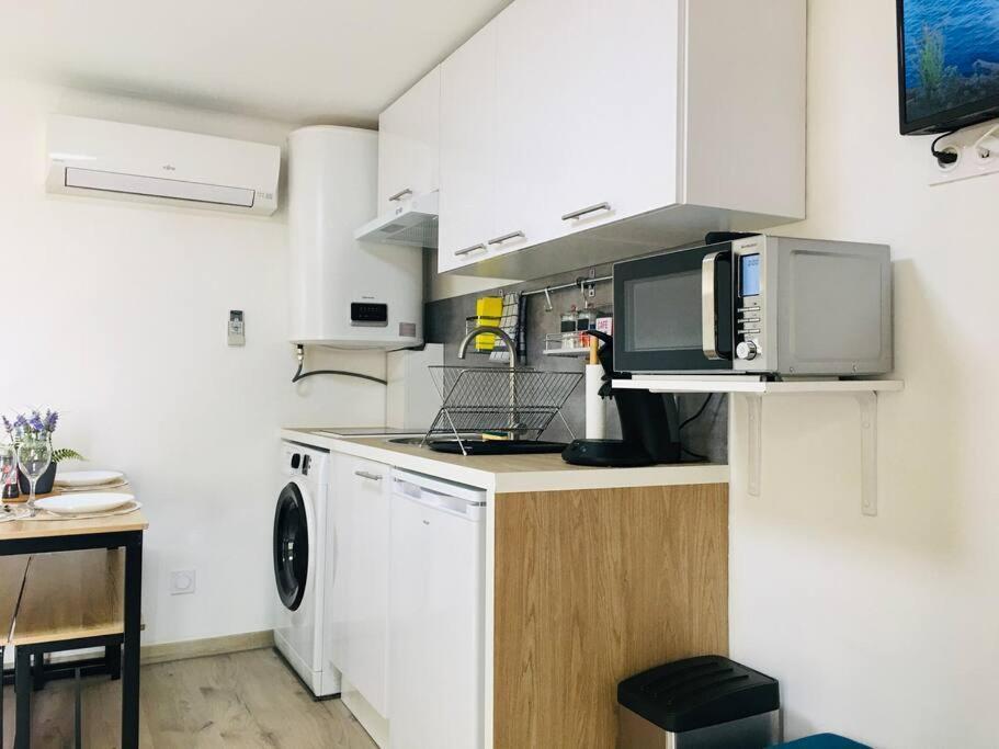 Bleu Lavande 1 - Appartement Cosy Ambiance Village Istres Luaran gambar
